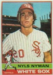 1976 Topps Baseball Cards      258     Nyls Nyman